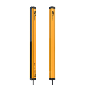 Sensor de cortina de luz compacto de sincronización óptica serie ESS con función de autodiagnóstico perfecta y antielectromagnético