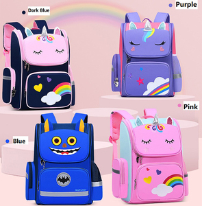 Okul çantaları yeni moda karikatür mochila escolar Unicorn çocuk okul çantaları sırt çantası uygun seyahat çocuklar için çanta