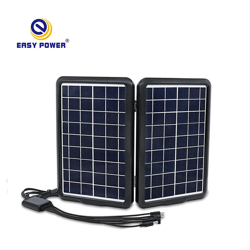 Easy Power 18 V12W Spot Großhandel Kleine tragbare Batterie regler Ladegerät Zelle Home Power System Mini Solar panel