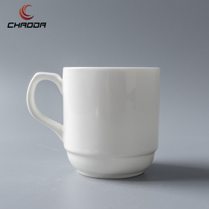 Customizable China Ceramic Mug <strong>Set</strong> With <strong>Handle</strong> 400ml Capacity Porcelain Tea <strong>Cups</strong> and Lids Reusable With Custom Logo - Product Image 6