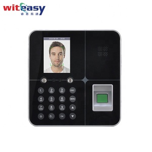 Witeasy F18 с функцией распознавания лица и пальцев, RFID-карта 125 кГц, TCP/IP, устройство записи времени со сканером отпечатков пальцев, офисный терминал - Product Image 1