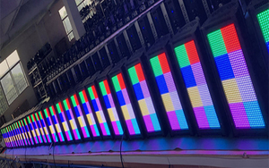 1000w Rgb Led атомно-Полноцветная проблесковым маячком Dmx Dj свет 8-сегмент Бар Вспышка цветная (RGB) светодиодная вспышка света - Product Image 6