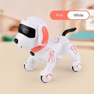 Programmazione del telecomando a infrarossi intelligent pet dog Smart Walking Dancing RC Dog Robot per giocattoli per bambini