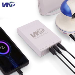 WGP Mini Dc Ups for IP Camera Battery Backup Power Bank 12V 9V 5V <strong>Output</strong> Mini UPS for WiFi Router <strong>Modem</strong> - Product Image 1