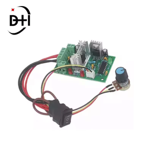 10V 12V 24V 36V PWM DC controller con inversione positiva PWM DC controller per motore a corrente continua regolatore di velocità 150W - Product Image 3