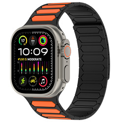 Orange et noir