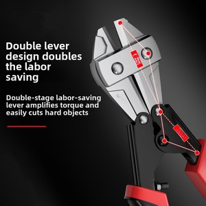 Công Nghiệp Cấp 8-Inch Mini Bolt Cắt Dây Sắt Kìm Hướng Dẫn Sử Dụng Lao Động Tiết Kiệm Dây Phá Cắt OEM Tùy Chỉnh Phần Cứng - Product Image 4