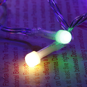 Многоцветная светодиодная гирлянда с USB-портом, 33 фута, 8 режимов, RGB 100 - Product Image 4