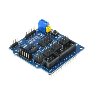Placa de expansión Sensor Shield V5.0 para UNO MEGA R3 V5 para bloques de construcción electrónicos Arduino de piezas de robot