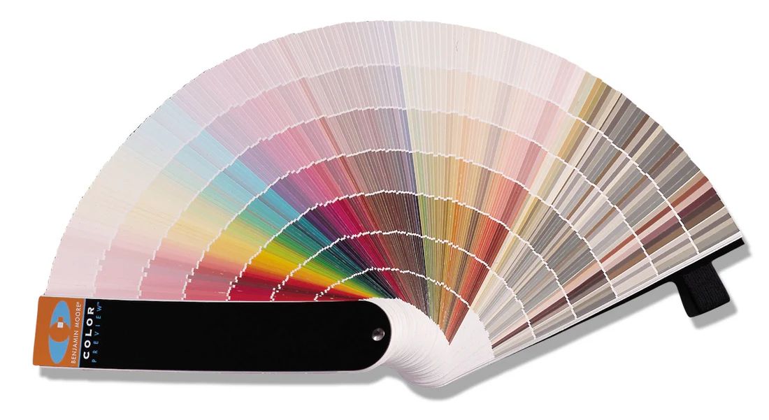 Código de color de Benjamin Moore