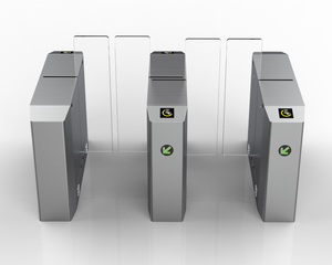 Completamente automatico riconoscimento facciale scorrevole barriera cancello di accesso 304 in acciaio inox tornello con lettore di schede RFID - Product Image 6