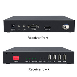 4K DP Extender Transceiver Over SM Fiber up to 20km DP to Fiber Optical <strong>Converter</strong> with KVM USB2.0 RS232 - Product Image 6