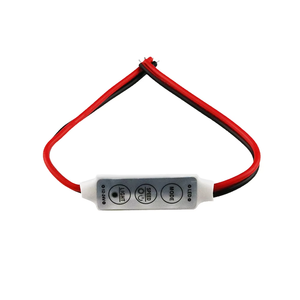 Mini controlador LED RGB de 5V/12V/24V CC con controlador de atenuación con control remoto de 3 teclas 6A salida RGB 5050/3528/2835 SMD tira de luces LED - Product Image 1