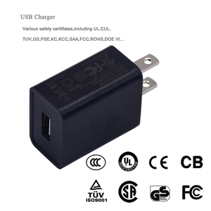 USA Factory Direct 5V <strong>1A</strong> USB Charger Single Fast Charging Electric Wall <strong>Adaptor</strong> for <strong>UL</strong> FCC Certification ROHS Compliant for Mobi - Product Image 4