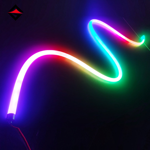 DC24V nokta ücretsiz 360 Led Neon Flex silikon tüp Led halat ışık 360 derece yuvarlak silikon tüp led - Product Image 5