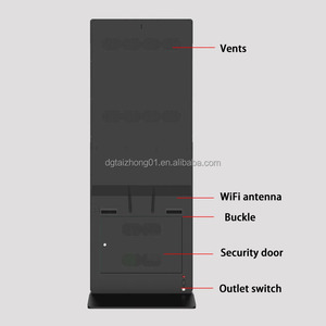 Monitor interactivo de 55 pulgadas, quiosco de pantalla táctil para interiores, sistema Android, entrada WiFi /USB, reproductor de AD automático, publicidad de pie - Product Image 4