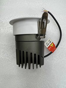 DC12V 24V薄暗いから暖かい防眩スポットライトシーリングダウンライト調光可能なモダンな埋め込み式シーリングライト