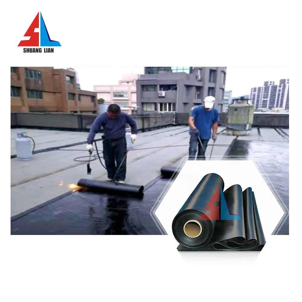 OEM 3mm kalınlık Sbs App su geçirmez levha modifiye asfalt çatı su yalıtım membranı