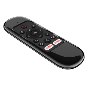 H6 Two-sided Wireless Motion Sensing Voice <strong>Keyboard</strong> Mouse Infrared Learning Set-top Box Remote <strong>Control</strong> with YOUTUBE NETFLIE
