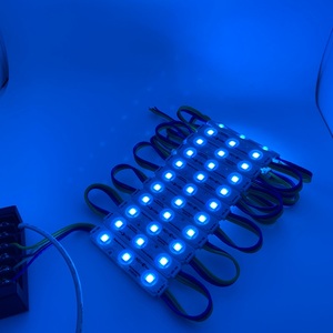 Светодиодные RGB модули smd 5050 3 светодиода 12 в 16 цветов Сменные 0,75 Вт 7515 IP65 дисплей рекламный щит smd RGB светодиодный модуль - Product Image 3