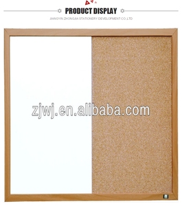 Papan pesan perencana tulis papan tulis putih, papan kombinasi 2 dalam 1 gabus kalender Mingguan - Product Image 2