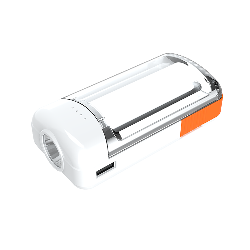 Blanc avec Orange