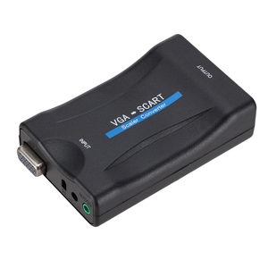 Computadora de señal VGA a SCART interfaz de señal de TV transmisor y receptor scart a vga convertidor de vídeo - Product Image 2