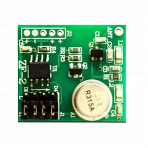 DC 3-12 V 433 Mhz ASK EV1527 codificada aprendizaje del código del transmisor módulo para sistema de alarma de seguridad antirrobo - Product Image 1