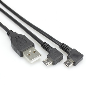 Customized 1a 2a 3a 1m 2m 3m Short Data Transfer Charging <strong>Usb</strong> <strong>2.0</strong> <strong>a</strong> Male Left Angle 90 Degree Data Micro <strong>B</strong> <strong>Usb</strong> Cable - Product Image 1
