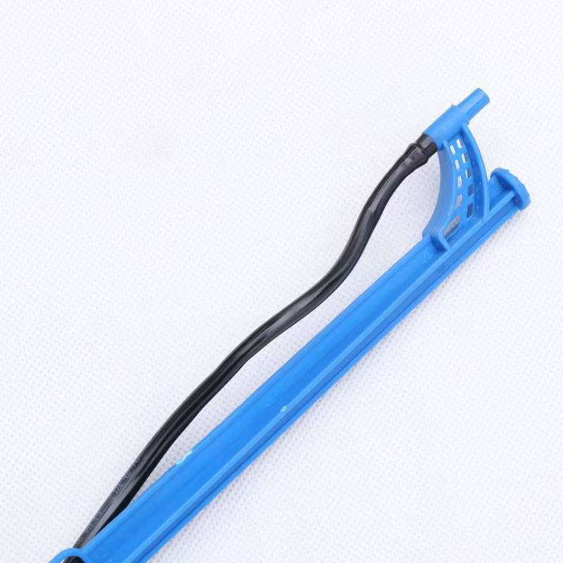 Enchufe de tierra azul de 40 cm, sin boquilla