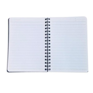 定制黑色PP封面学校用品练习册印刷螺旋学生作文笔记本 - Product Image 3