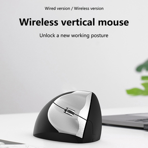 2.4G Wireless verticale verticale ergonomico Mouse braccialetto USB interfaccia della mano destra orientamento per il Computer portatile Desktop uso - Product Image 4