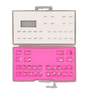 Di alta qualità dentale ortodonzia mini metallo staffe linguales - Product Image 1