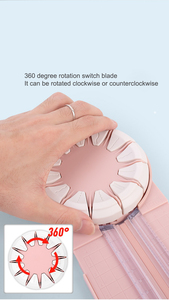 Çok fonksiyonel 12 1 kağıt kesici DIY noktalı çizgi düz çizgi dalgalı çizgi kağıt kesici basın kırışık el defter kağıt kesici - Product Image 6