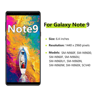 Pantalla LCD original para Samsung Galaxy Note 9 Pantalla OLED de repuesto para teléfono móvil para Samsung Note 9 - Product Image 2
