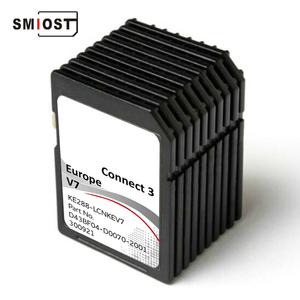 כרטיס smiost navig כרטיס מעוף מפה מרכך ניווט sd עבור Nissan c2v6 urope urope מיקרה הערות