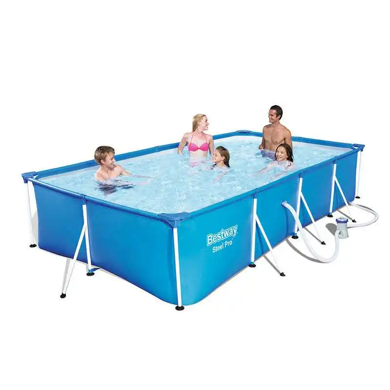 56424 Größtes 4M * 2.11M * 81CM Pool Set Familie Aufblasbare Badewanne Kunststoff Erwachsenen pool mit Filter