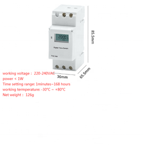 220V 16A programmabile microcomputer interruttore di controllo in tempo timer THC15A display digitale timer interruttore