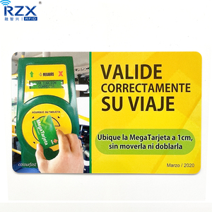 工厂价格CR80聚氯乙烯13.56兆赫MIFARE Plus X 2K 4k智能射频识别交通/公共汽车/地铁卡 - Product Image 3