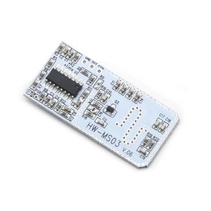 Sensore di movimento ad alte prestazioni HW-MS03 2.4GHz a 5.8GHz Radar a microonde corpo umano induzione PIR interruttore modulo per Arduino