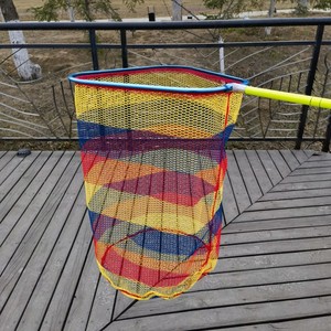 Elm <strong>Round</strong> Head Clear Rubber Small Mesh Fishing Landing <strong>Net</strong> for Fly Fishing with Optional <strong>Net</strong> Release Providing Customized Logo - Product Image 2