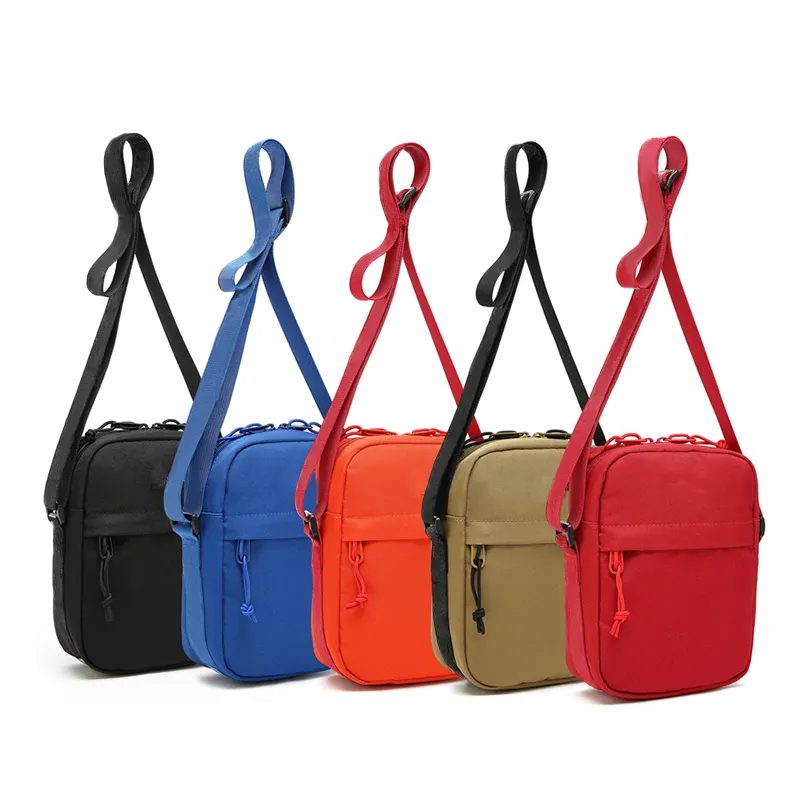 Factory Wholesale Custom Shoulder Crossbody Messenger Bag Everywhere Sling Bag Single Sport Shoulder Bags with Adjustable Strap