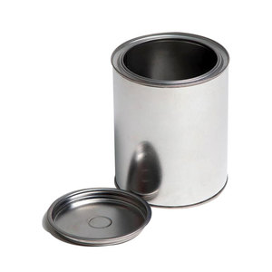 Mini Round 4OZ 8OZ 16OZ 32OZ Silver <strong>Tin</strong> Plate T1 Empty Paint <strong>Tin</strong> <strong>Cans</strong> with Lid <strong>for</strong> Candle Packaging <strong>for</strong> <strong>Crafts</strong> and Stickers - Product Image 3