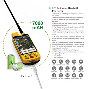 New 4G <strong>GPS</strong> Tracking Systems With E-Collar Option up to 10 Mile Range Waterproof Rechargeable Dog Location Device With Handheld - Product Image 4