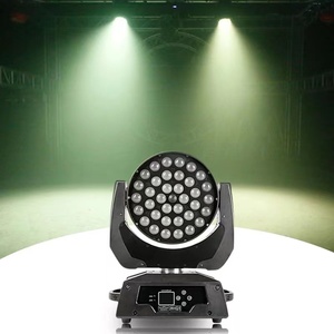 BOTAI 36x10W enerji verimli hareketli yıkama ışık RGBW LED çift soğutma sistemi DMX512 0-100% doğrusal karartma 30Hz DJ için Strobe - Product Image 6