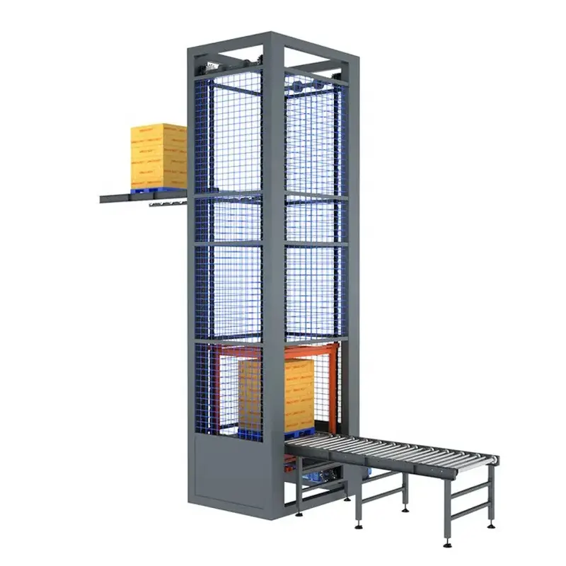 Elevador automático de escada, plataforma de elevação elétrica industrial, transportador de carga, elevador vertical