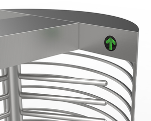 Einspuriges RFID-Karten zugriffs kontroll system mit Drehkreuzen-Sicherheits toren in voller Höhe - Product Image 5
