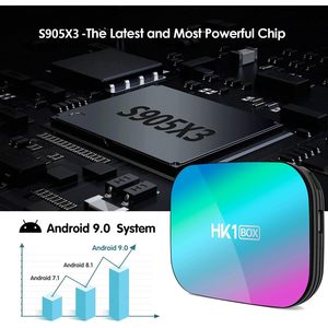 Sofobod HK1 9.0 Android Smart TV Box 4GB RAM 128GB ROM S905X3 Quad Core 64bit Cortex-A55 GPU G31 MP2 2.4G/5G Dual WiFi - Product Image 4