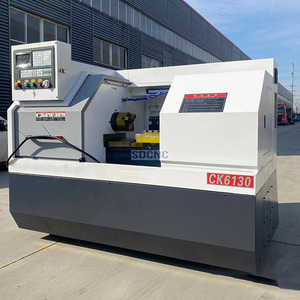 Hochwertige automatische horizontale CNC-Drehmaschine CK6130 Kleine Flach betts truktur 220V Neuer Zustand Made in China - Product Image 4