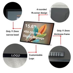 450 Nits высокая яркость 15 дюймов Android сенсорный экран Тотем Digital Signage ЖК-дисплеи доска меню для рекламного магазина - Product Image 3